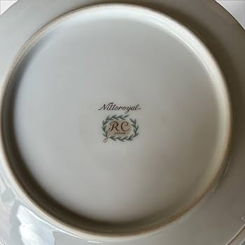 Amazon.co.jp: ニットーロイヤルRCマーク 食器 オールド